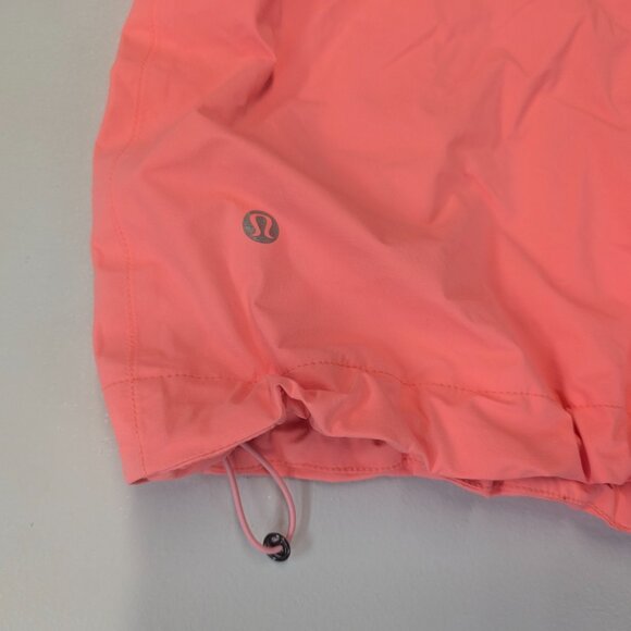 Lululemon Size 4 Rise And Shine Jacket in Pop Orange + Free Tote Bag - Picture 13 of 16